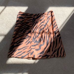 tiger mini skirt
